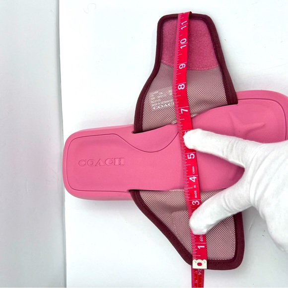 COACH PAXTON SPORT SLIDE, “CARNATION”COLOR, SIZE 10-B - Picture 6 of 16